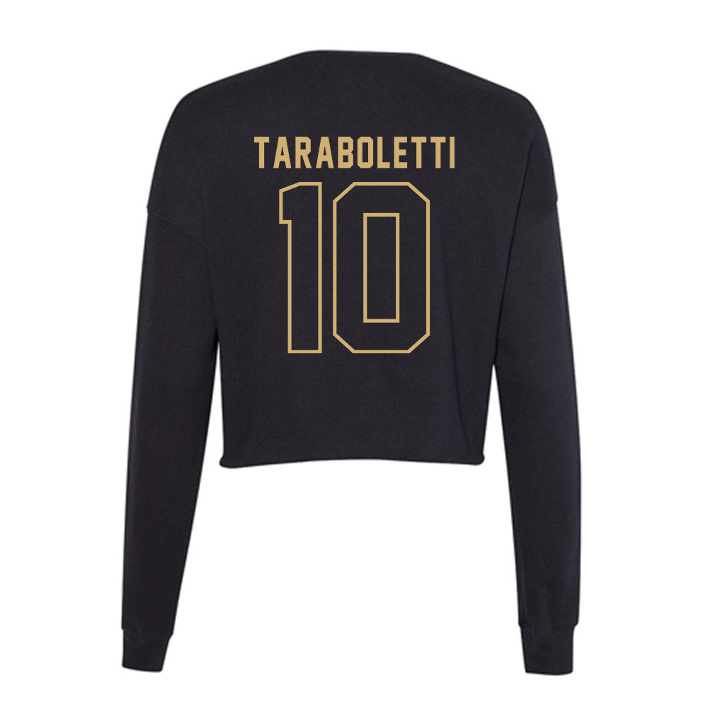 Vanderbilt - NCAA Women's Lacrosse : Anna Taraboletti - Women's Cropped Crew Fleece-1