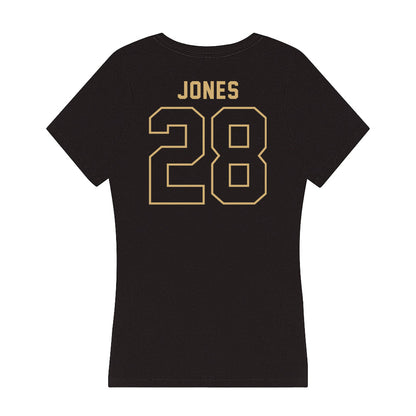 Vanderbilt - NCAA Football : Thomas Jones - Women's V-Neck T-Shirt-1