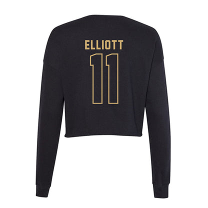 Vanderbilt - NCAA Football : Jack Elliott - Women's Cropped Crew Fleece-1