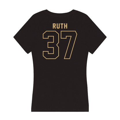 Vanderbilt - NCAA Football : Jailen Ruth - Women's V-Neck T-Shirt-1