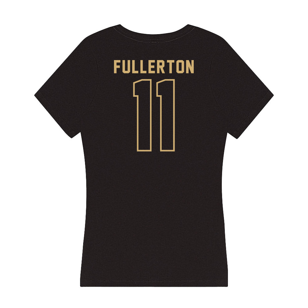 Vanderbilt - NCAA Women's Soccer : Melania Fullerton - Women's V-Neck T-Shirt-1