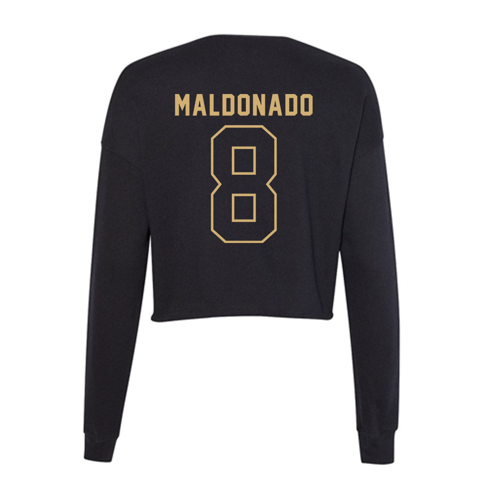 Vanderbilt - NCAA Baseball : Chris Maldonado - Women's Cropped Crew Fleece-1