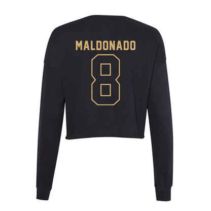 Vanderbilt - NCAA Baseball : Chris Maldonado - Women's Cropped Crew Fleece-1
