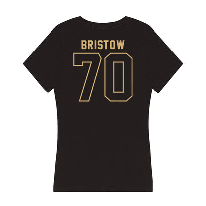 Vanderbilt - NCAA Baseball : Tristan Bristow - Women's V-Neck T-Shirt-1