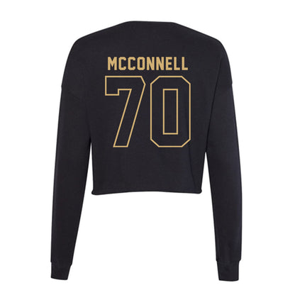 Vanderbilt - NCAA Football : Cade McConnell - Women's Cropped Crew Fleece-1