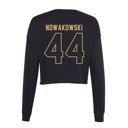  - NCAA Women's Lacrosse : Alexi Nowakowski - Women's Cropped Crew Fleece-1