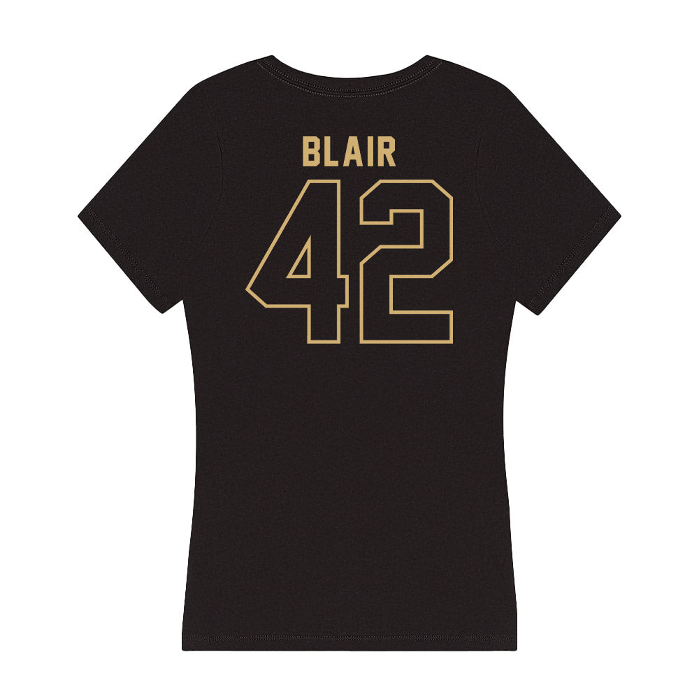 Vanderbilt - NCAA Football : Callahan Blair - Women's V-Neck T-Shirt-1