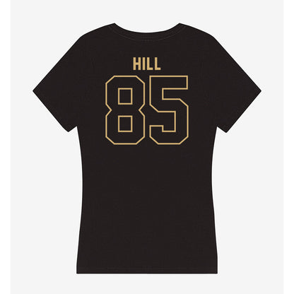 Vanderbilt - NCAA Football : Lebron Hill - Women's V-Neck T-Shirt-1