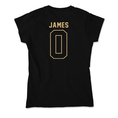 Vanderbilt - NCAA Men's Basketball : Michael James - Soft Style Women’s T-Shirt-1