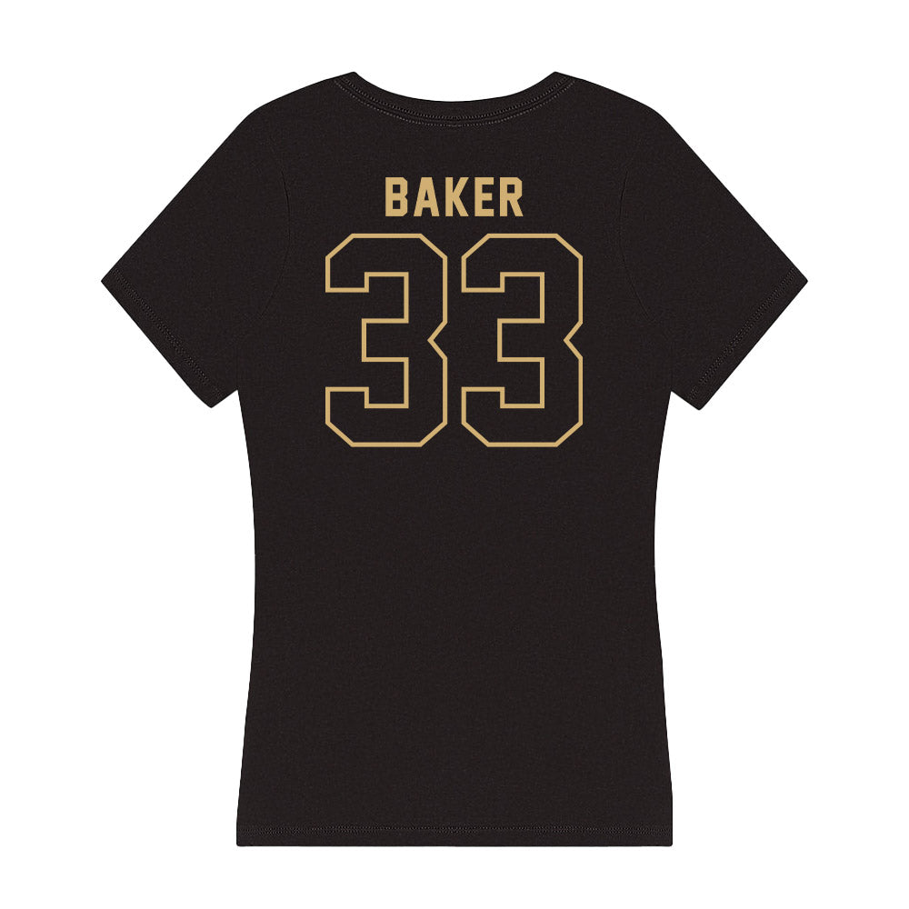 Vanderbilt - NCAA Women's Lacrosse : Brooke Baker - Women's V-Neck T-Shirt-1