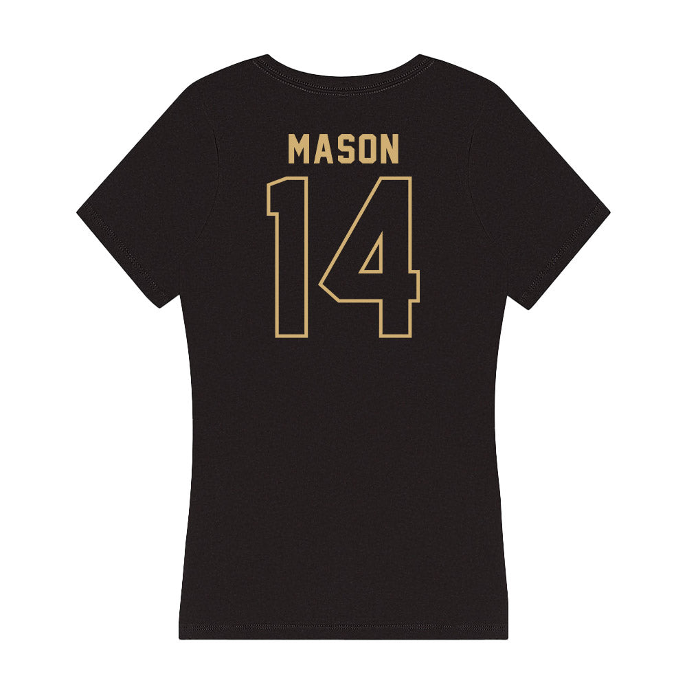 Vanderbilt - NCAA Women's Volleyball : Giovanna Mason - Women's V-Neck T-Shirt-1