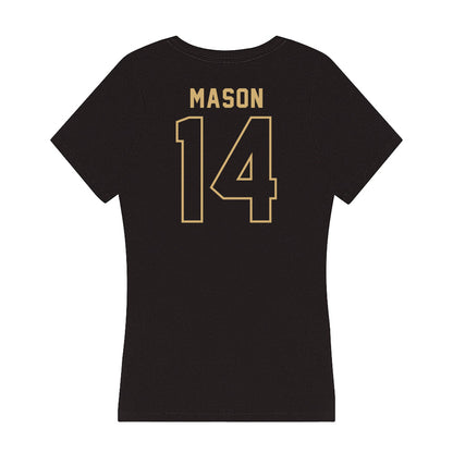 Vanderbilt - NCAA Women's Volleyball : Giovanna Mason - Women's V-Neck T-Shirt-1