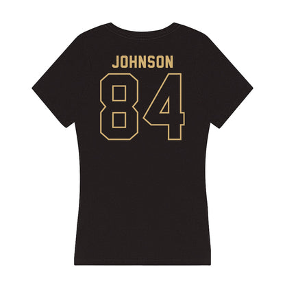 Vanderbilt - NCAA Football : Kam Johnson - Women's V-Neck T-Shirt-1
