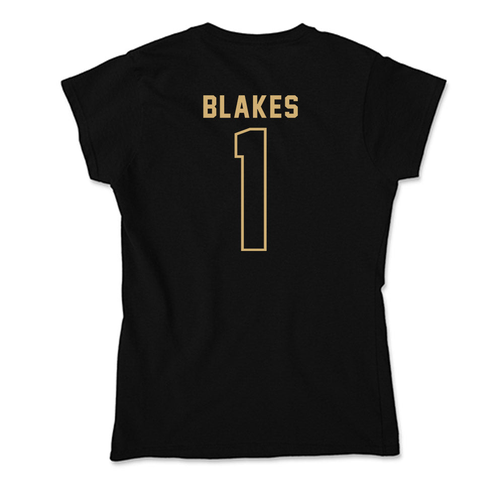 Vanderbilt - NCAA Women's Basketball : Mikayla Blakes - Soft Style Women’s T-Shirt-1