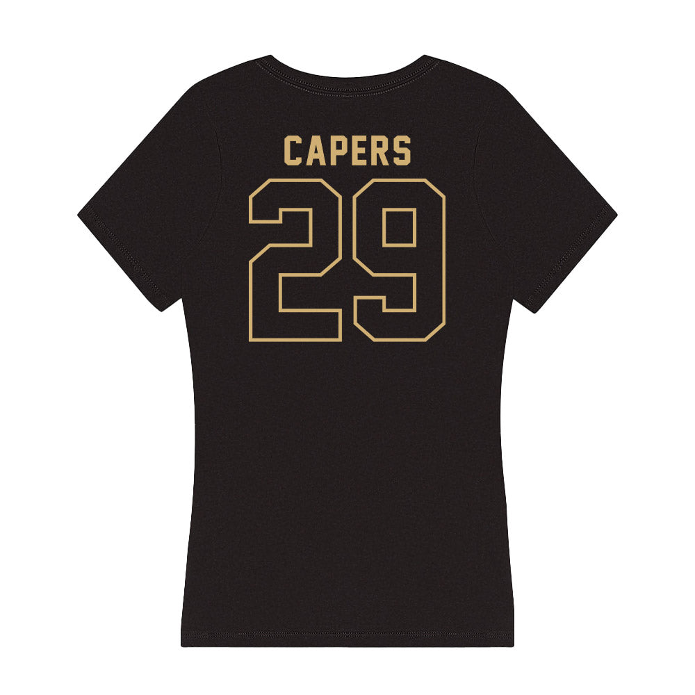 Vanderbilt - NCAA Football : Miles Capers - Women's V-Neck T-Shirt-1