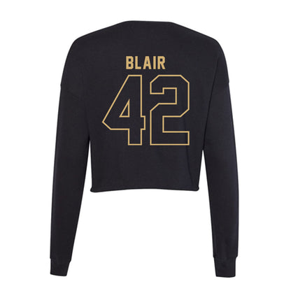 Vanderbilt - NCAA Football : Callahan Blair - Women's Cropped Crew Fleece-1
