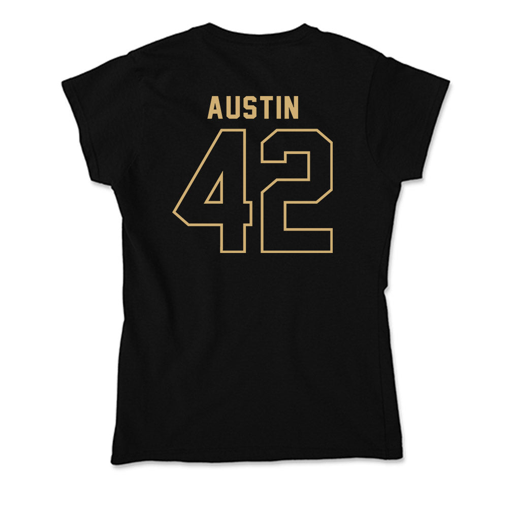 Vanderbilt - NCAA Baseball : Reginald Austin - Soft Style Women’s T-Shirt-1