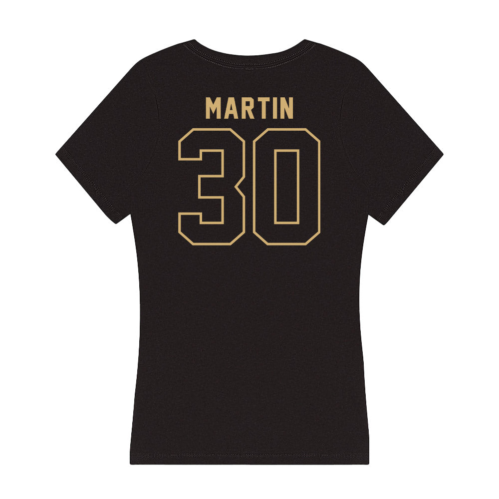 Vanderbilt - NCAA Women's Lacrosse : Emme Martin - Women's V-Neck T-Shirt-1
