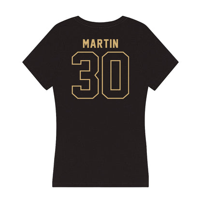 Vanderbilt - NCAA Women's Lacrosse : Emme Martin - Women's V-Neck T-Shirt-1