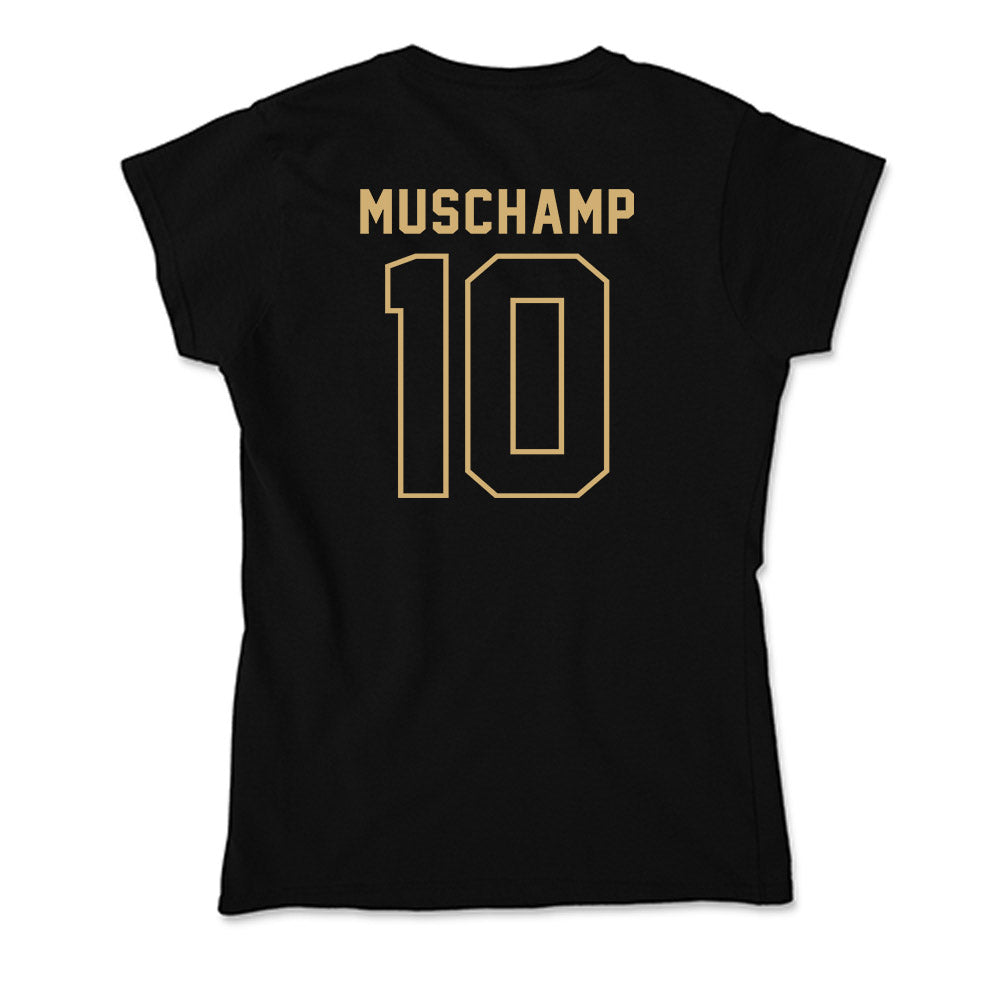 Vanderbilt - NCAA Football : Whit Muschamp - Soft Style Women’s T-Shirt-1
