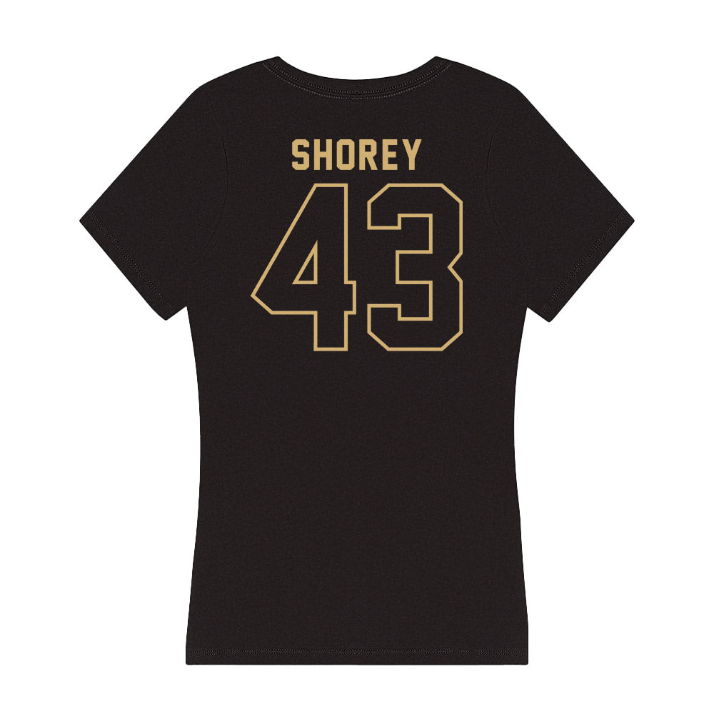  - NCAA Baseball : Matthew Shorey - Women's V-Neck T-Shirt-1