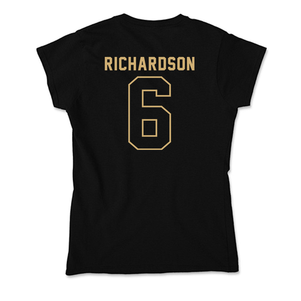 Vanderbilt - NCAA Football : Tre Richardson - Soft Style Women’s T-Shirt-1
