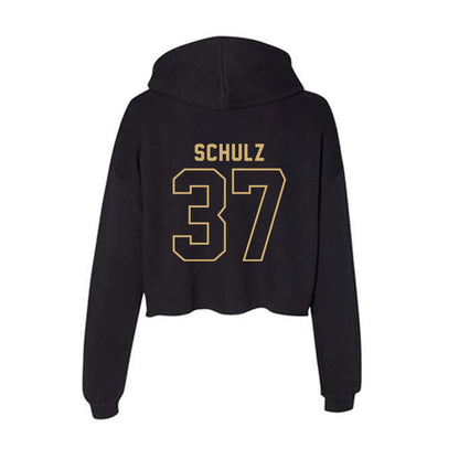 Vanderbilt - NCAA Baseball : Jakob Schulz - Women's Crop Fleece Hoodie-1