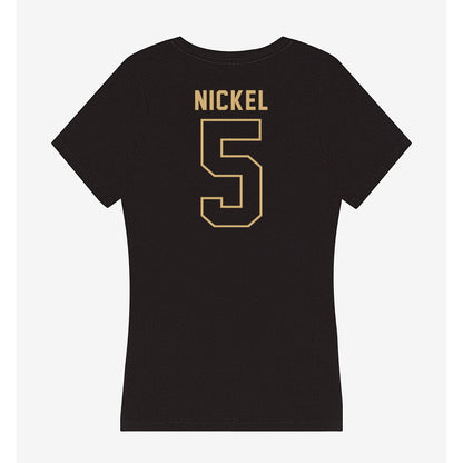 Vanderbilt - NCAA Men's Basketball : Tyler Nickel - Women's V-Neck T-Shirt-1