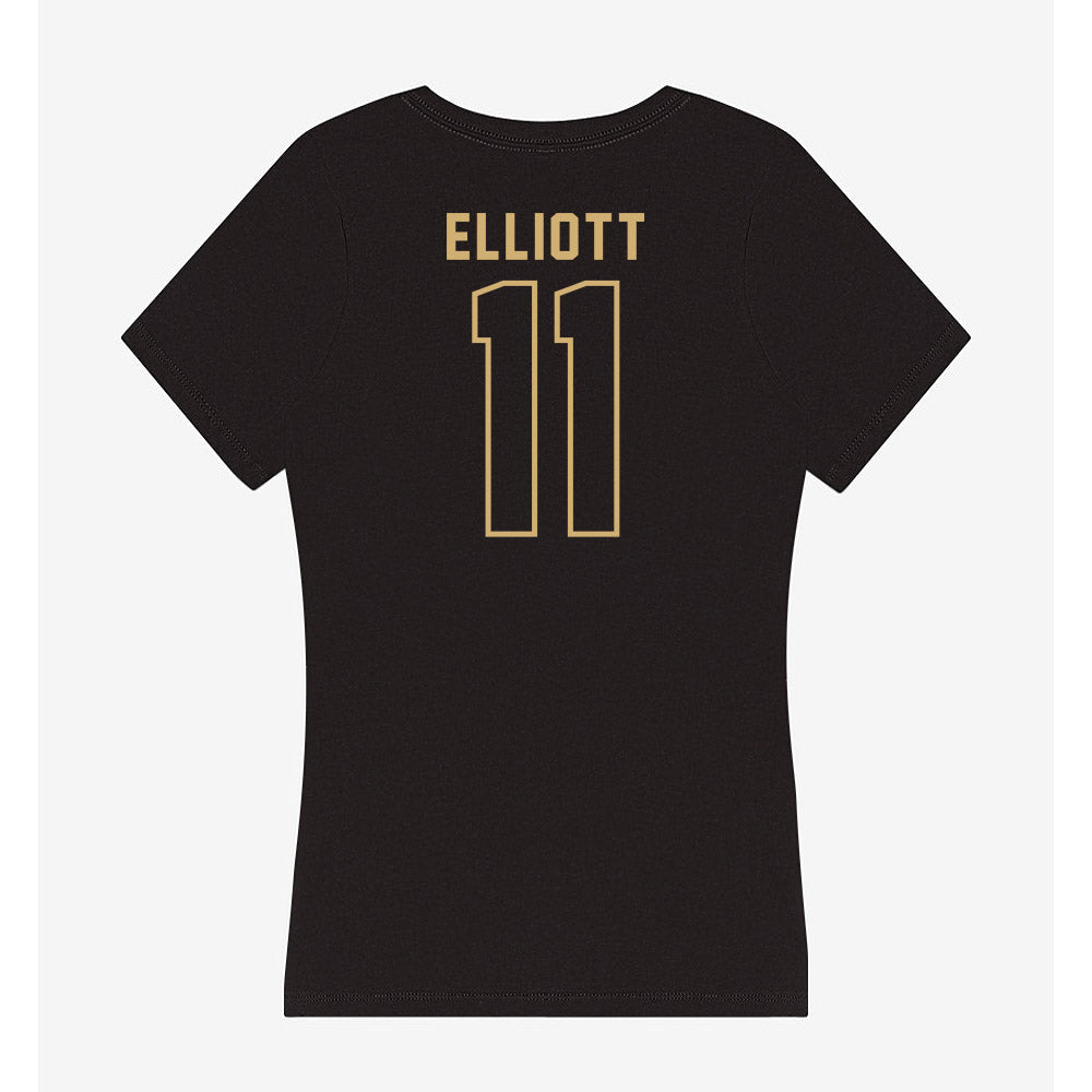 Vanderbilt - NCAA Football : Jack Elliott - Women's V-Neck T-Shirt-1