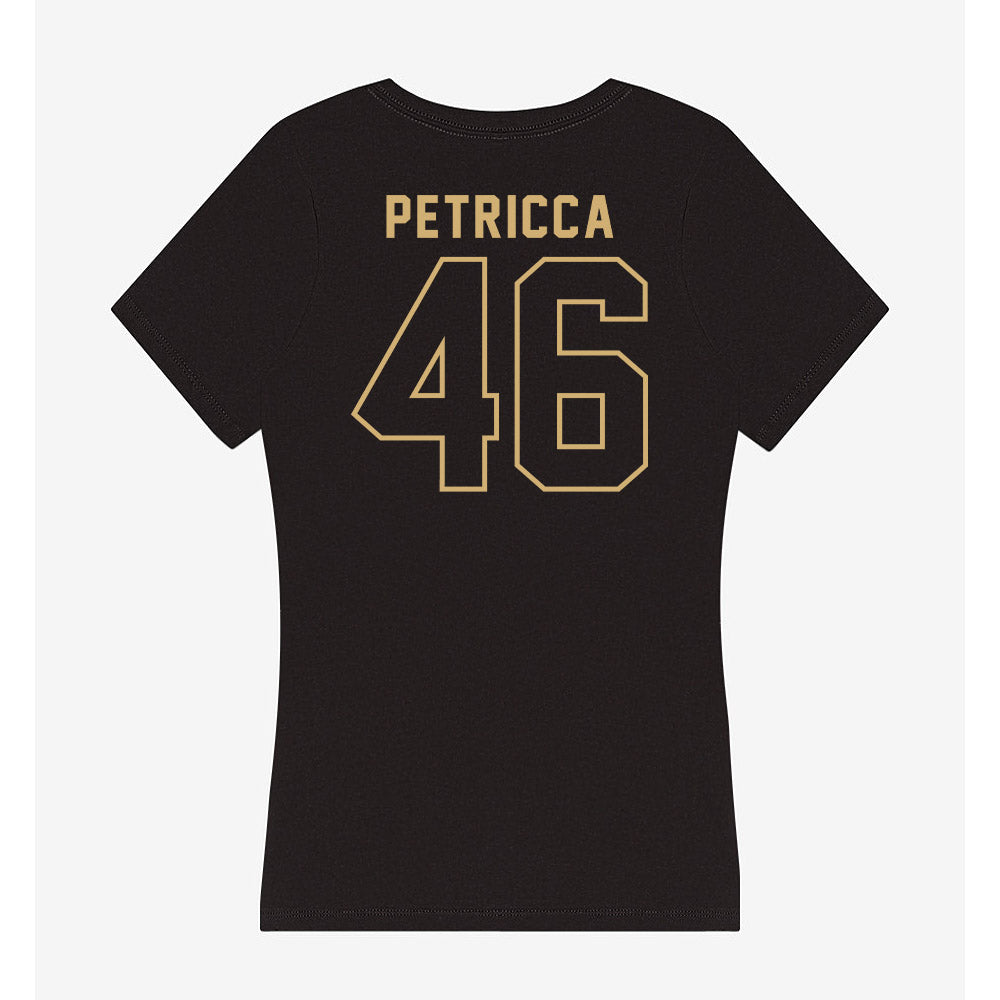 Vanderbilt - NCAA Baseball : Roman Petricca - Women's V-Neck T-Shirt-1