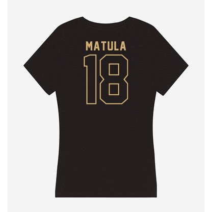 Vanderbilt - NCAA Women's Soccer : Margo Matula - Women's V-Neck T-Shirt-1