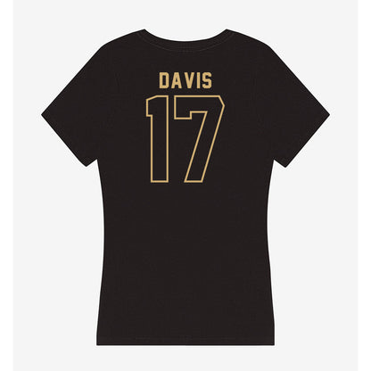 Vanderbilt - NCAA Football : Mark Davis - Women's V-Neck T-Shirt-1