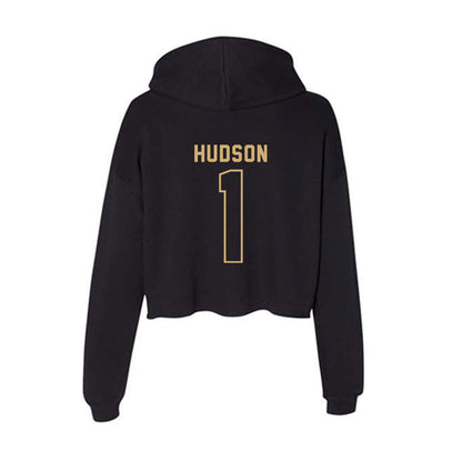 Vanderbilt - NCAA Football : Trent Hudson - Women's Crop Fleece Hoodie-1