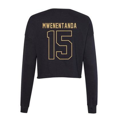 Vanderbilt - NCAA Women's Basketball : Ndjakalenga Mwenentanda - Women's Cropped Crew Fleece-1