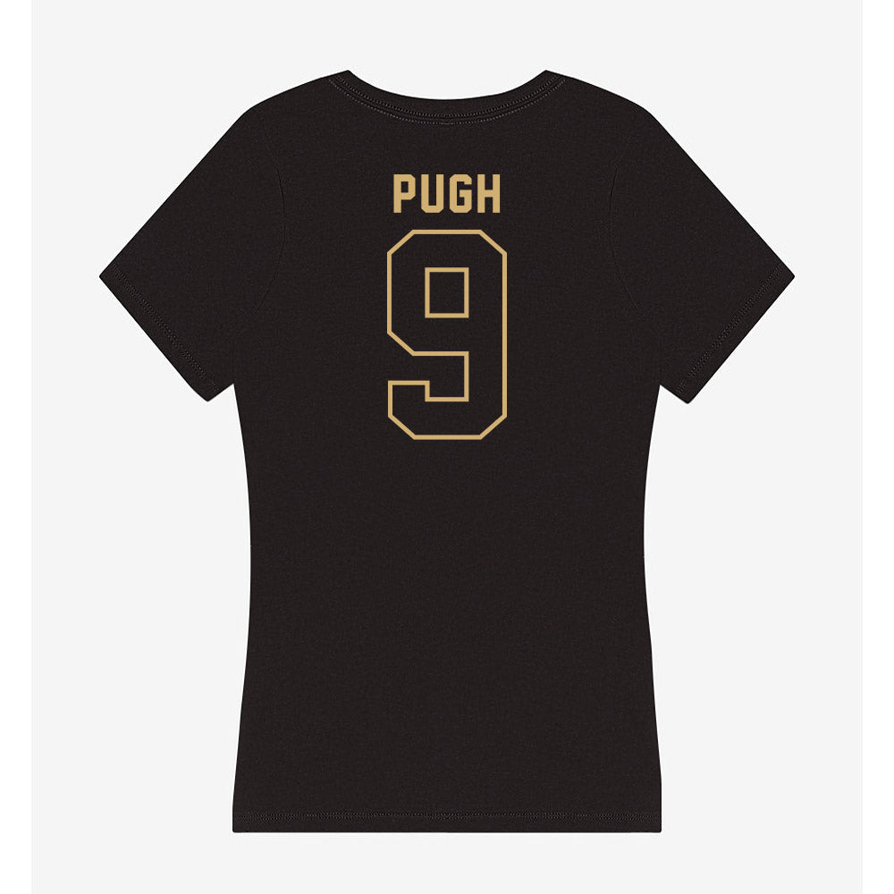 Vanderbilt - NCAA Women's Soccer : Victoria Pugh - Women's V-Neck T-Shirt-1