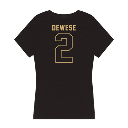 Vanderbilt - NCAA Women's Volleyball : Taryn Dewese - Women's V-Neck T-Shirt-1