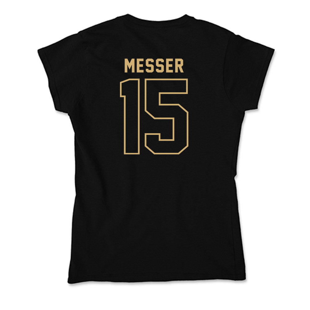 Vanderbilt - NCAA Men's Basketball : Coleson Messer - Soft Style Women’s T-Shirt-1