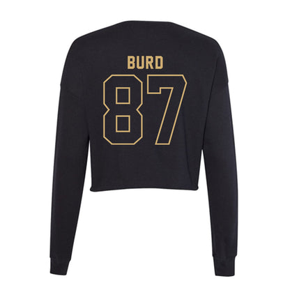 Vanderbilt - NCAA Football : Ty Burd - Women's Cropped Crew Fleece-1