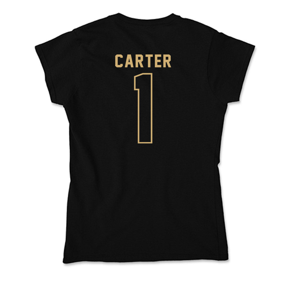 Vanderbilt - NCAA Football : Dontae Carter - Soft Style Women’s T-Shirt-1