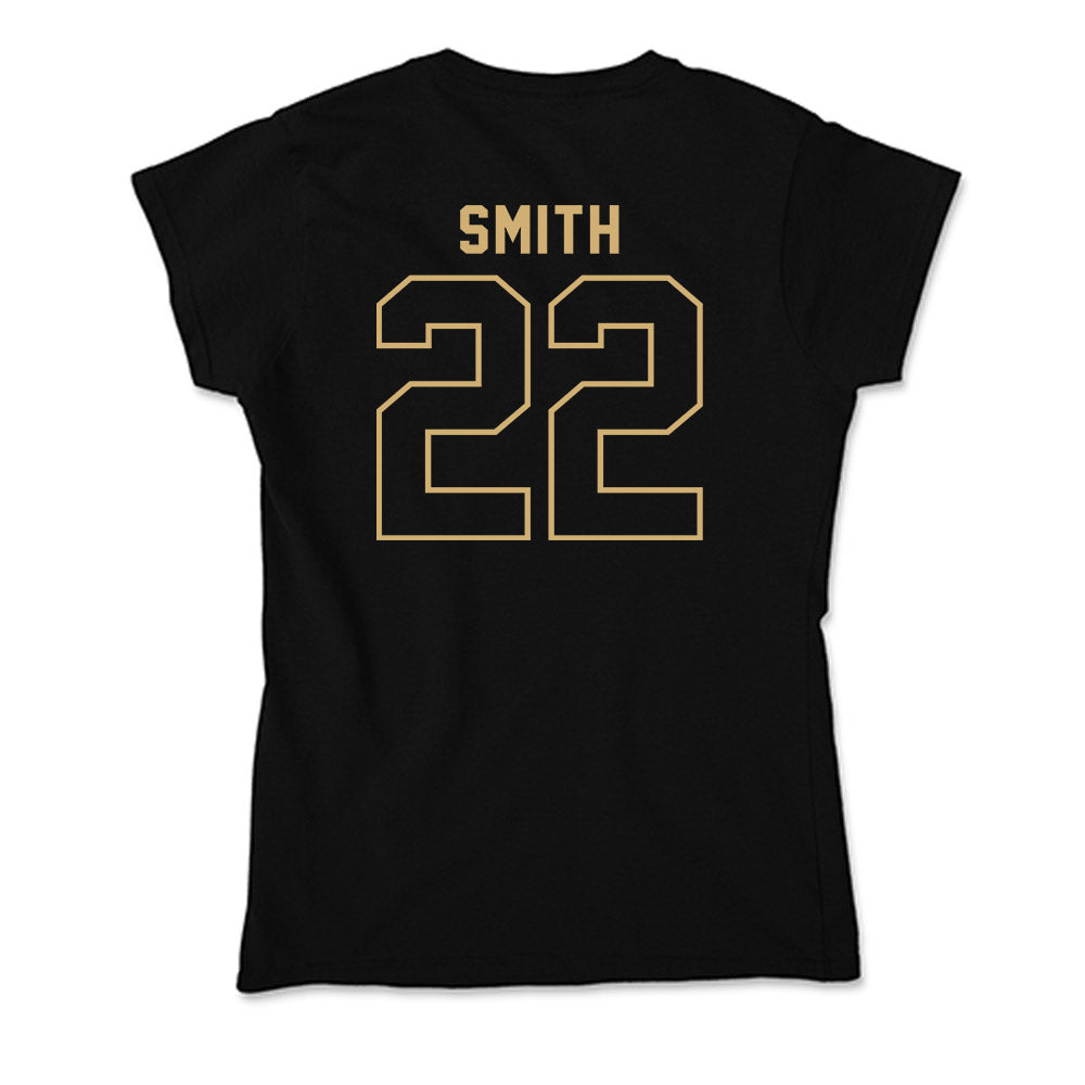 Vanderbilt - NCAA Women's Soccer : Ellett Smith - Soft Style Women’s T-Shirt-1