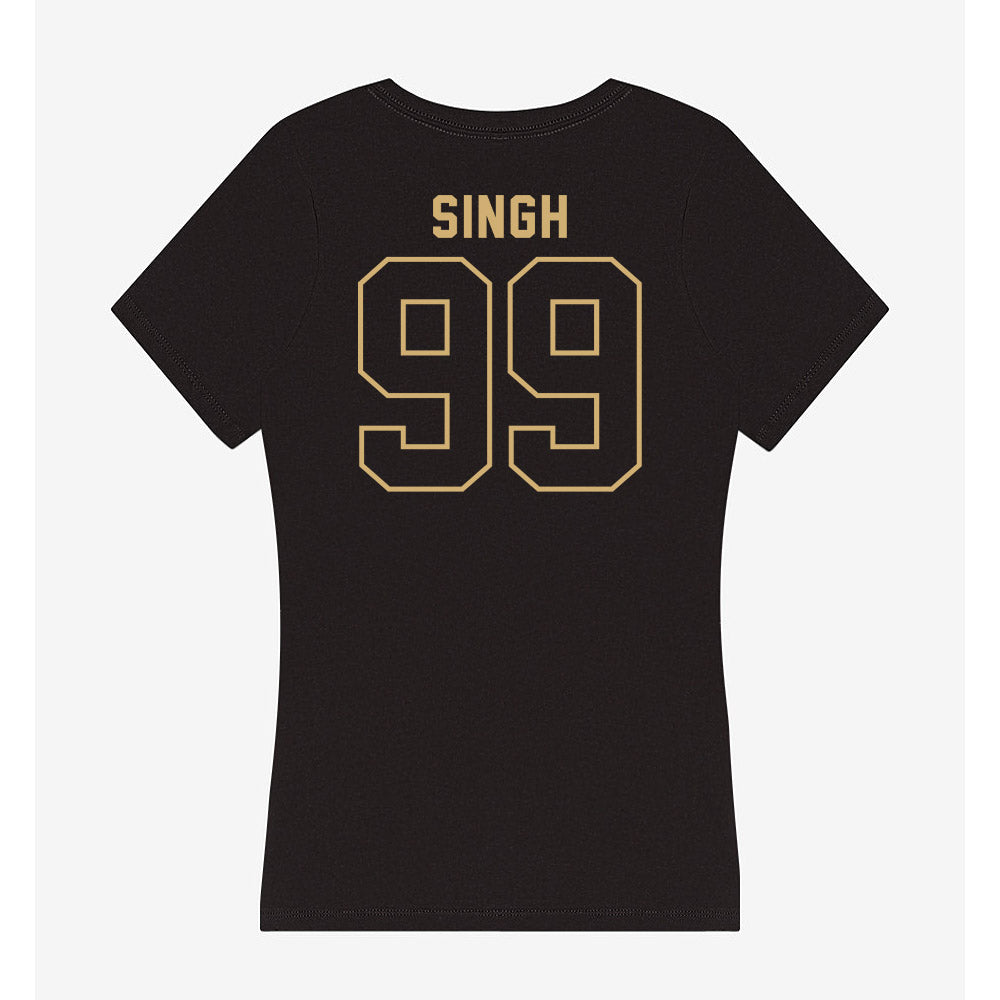 Vanderbilt - NCAA Football : Joshua Singh - Women's V-Neck T-Shirt-1