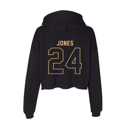 Vanderbilt - NCAA Women's Soccer : Courtney Jones - Women's Crop Fleece Hoodie-1