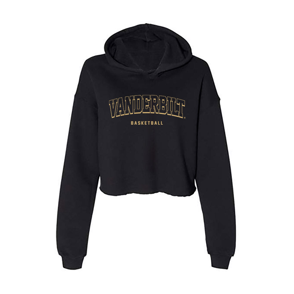 Vanderbilt - NCAA Women's Basketball : Ava Black - Women's Crop Fleece Hoodie-0