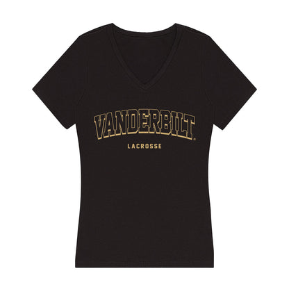 Vanderbilt - NCAA Women's Lacrosse : Cora Betten - Women's V-Neck T-Shirt-0