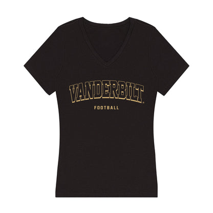 Vanderbilt - NCAA Football : Mark Davis - Women's V-Neck T-Shirt-0