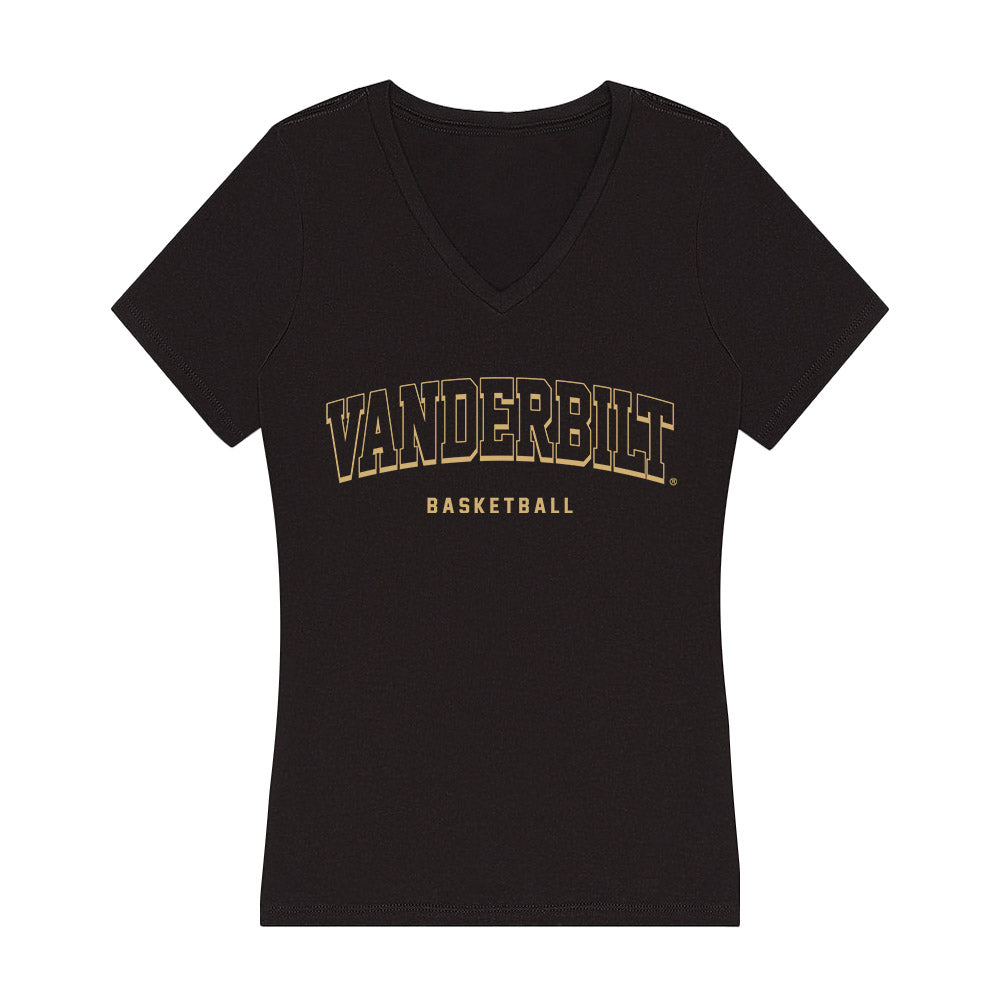 Vanderbilt - NCAA Men's Basketball : Jaylon Dean-Vines - Women's V-Neck T-Shirt-0