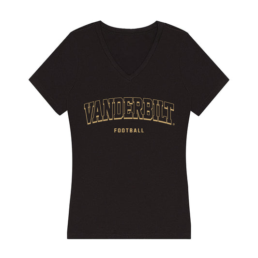 Vanderbilt - NCAA Football : Durham Harris - Women's V-Neck T-Shirt-0