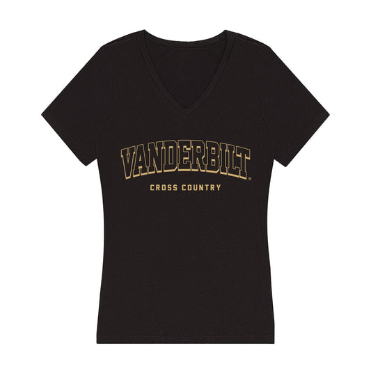 Vanderbilt - NCAA Men's Cross Country : Samuel Darmanie - Women's V-Neck T-Shirt-0