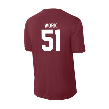 Mississippi State - NCAA Football : Luke Work - Classic Shersey Activewear T-Shirt-1