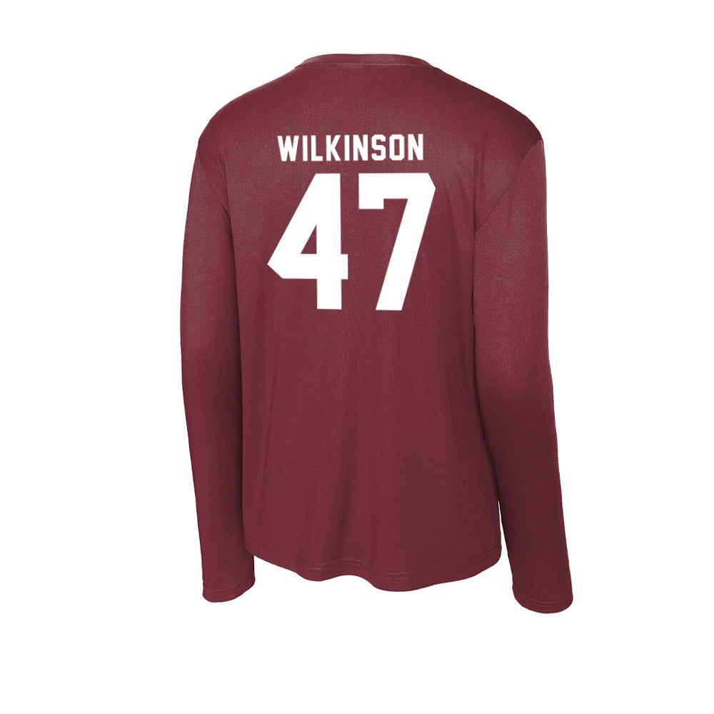 Mississippi State - NCAA Football : William Wilkinson - Classic Shersey Activewear Long Sleeve T-Shirt-1